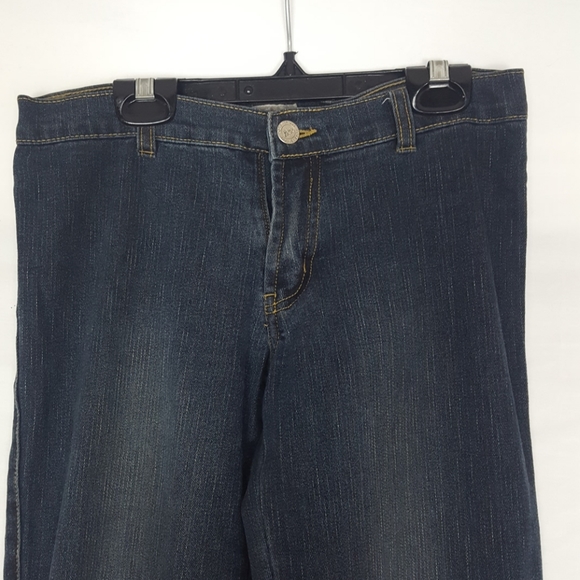 XXI Forever 21 Jeans Pants SZ 3 Dark Brown/Green - Picture 2 of 5